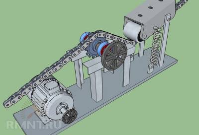 Мотор редуктор для железных ворот