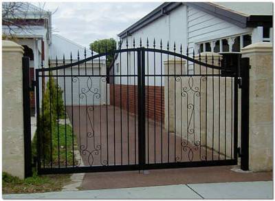 Ворота для частного дома