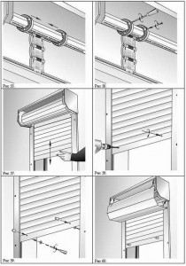 Какие конструкции крепления ролета для окон