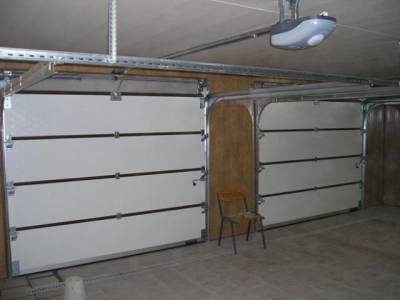 Секционные ворота в гараж