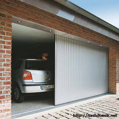 Стандартные гаражные ворота размер