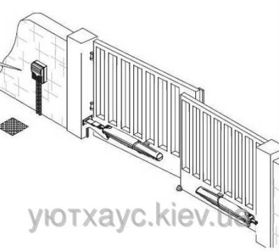 Комплект привода ворот wingo 2024