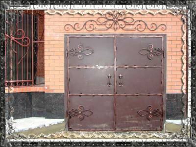 Бронированные гаражные ворота купить украина