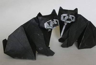 Железные ворота оригами