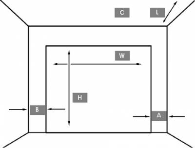 Схема установки секционных гаражных ворот